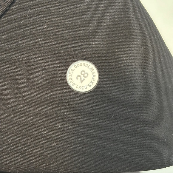 Lululemon mens black casual Commission Pant Classic warpstreme M5AEXS Size 28 - Picture 11 of 11